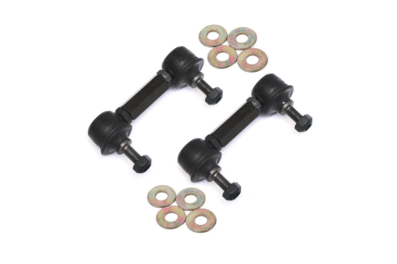 BMR 10-11 5th Gen Camaro Rear Sway Bar End Link Kit - Black Main image