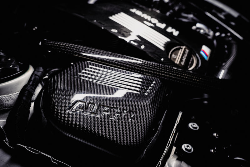 AMS Performance 15-18 BMW M3 / 15-20 BMW M4 w/ S55 3.0L Turbo Engine Carbon Fiber Intake (view 5)