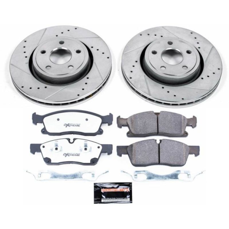 Power Stop 13-16 Dodge Durango Front Z36 Truck & Tow Brake Kit Main image