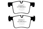 EBC 11+ BMW X3 2.0 Turbo (F25) Ultimax2 Front Brake Pads (view 2)