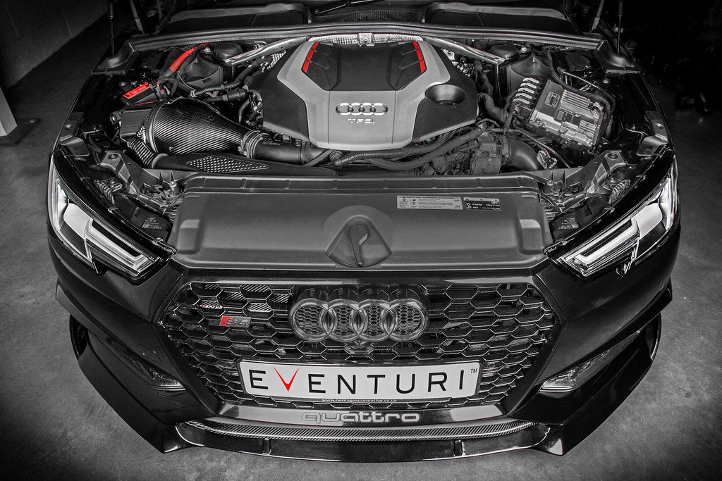 Eventuri Audi B9 S4 / S5 Black Carbon Intake System Secondary image