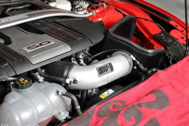 K&N 2018 Ford Mustang GT V8 5.0L F/I Typhoon Air Intake (view 5)