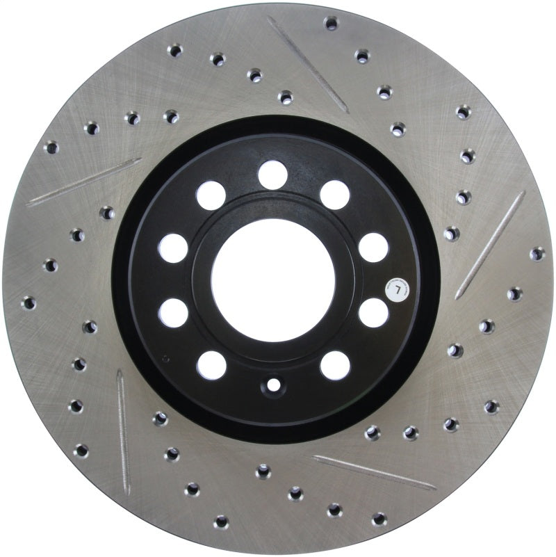 StopTech Slotted & Drilled Sport Brake Rotor Main image