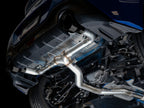 AWE Tuning Subaru BRZ / Toyota GR86 / Toyota 86 Track Edition Cat-Back Exhaust- Diamond Black Tips (view 2)