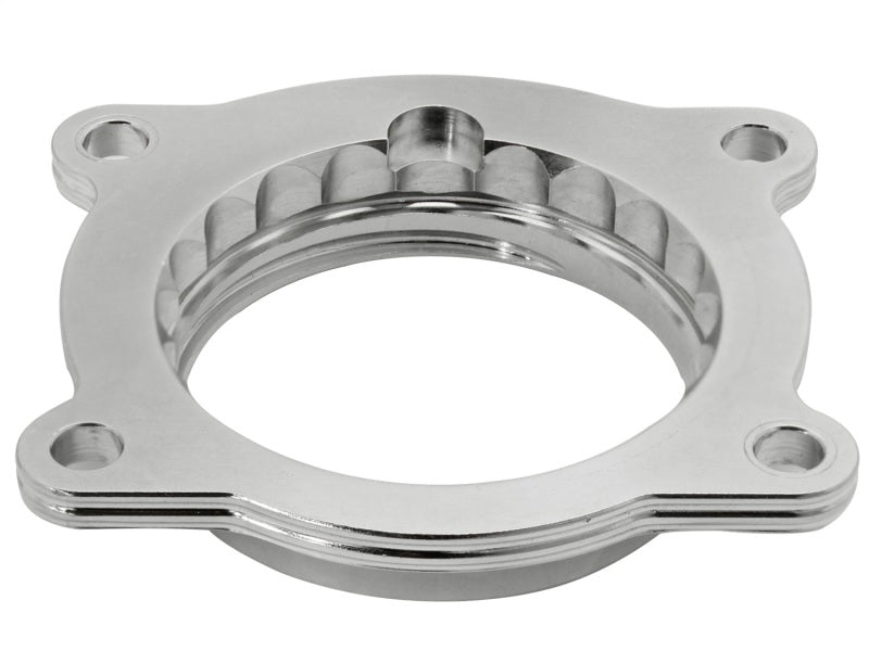 aFe Silver Bullet Throttle Body Spacer 10-14 Chevrolet Camaro V6 3.6L (view 3)