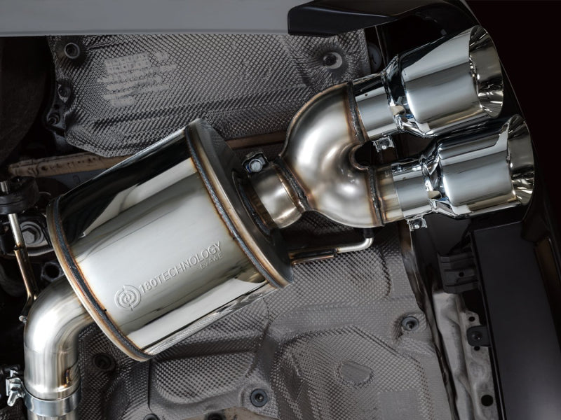 AWE Tuning 19-23 Audi C8 S6/S7 2.9T V6 AWD Touring Edition Exhaust - Chrome Silver Tips (view 4)