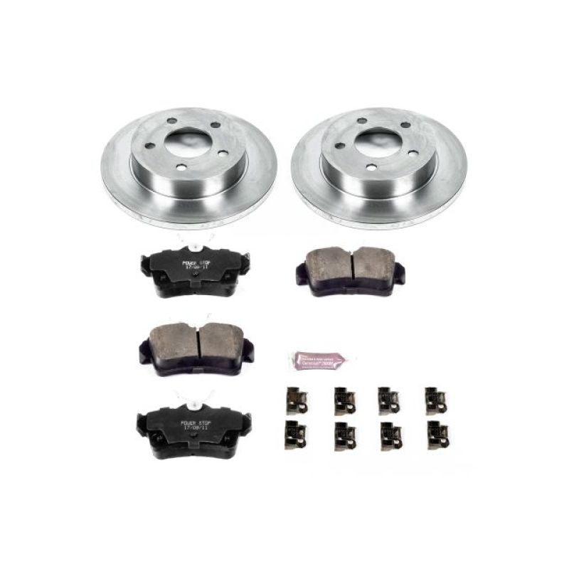 Power Stop 94-04 Ford Mustang Rear Autospecialty Brake Kit Main image