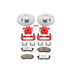 Power Stop 03-05 Infiniti G35 Front Z26 Street Warrior Brake Kit w/Calipers