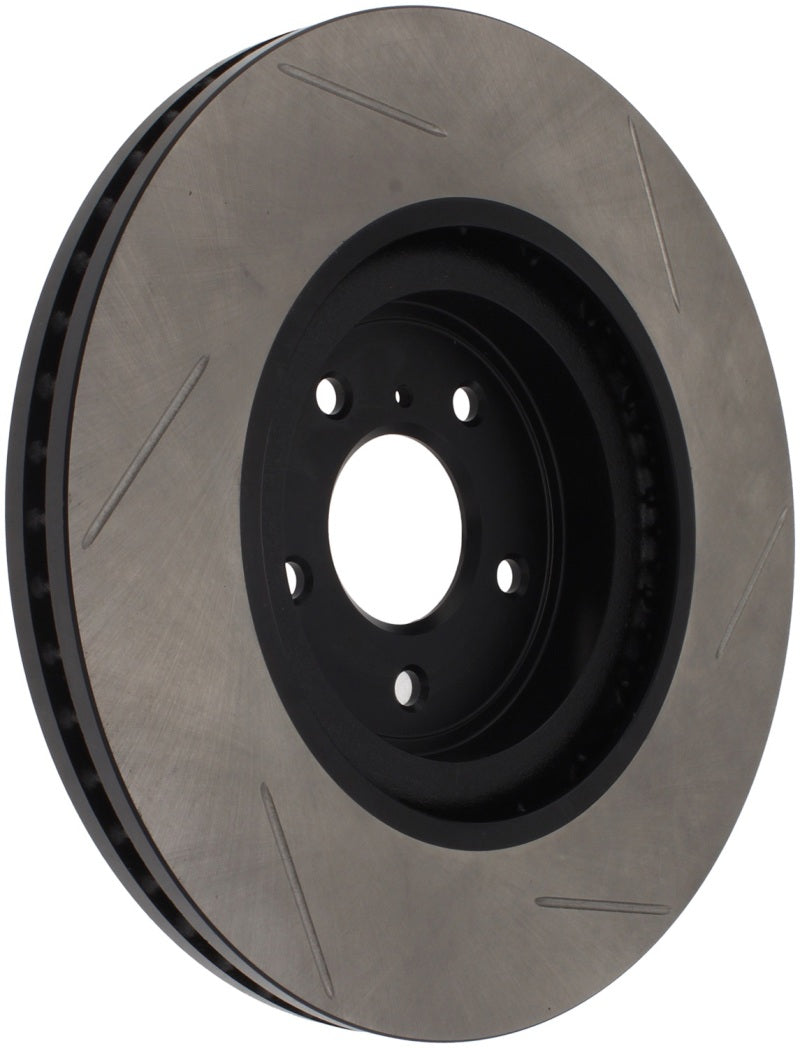 StopTech Power Slot Nissan 370z / Infiniti G37 SportStop Slotted Front Right Rotor Main image