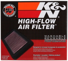 K&N 2017 Subaru BRZ H4-2.0L F/I Replacement Drop In Air Filter