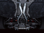 AWE Tuning SwitchPath Cat-Back Exhaust for BMW G8X M3/M4 - Chrome Silver Tips (view 3)