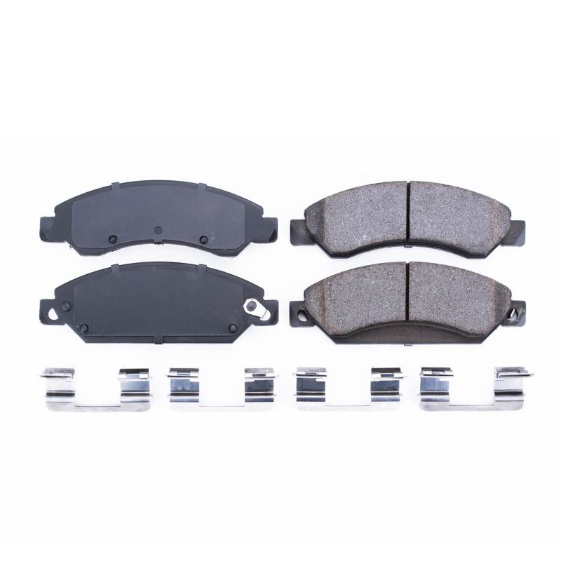Power Stop 2007 Cadillac Escalade Front Z17 Evolution Ceramic Brake Pads w/Hardware Secondary image