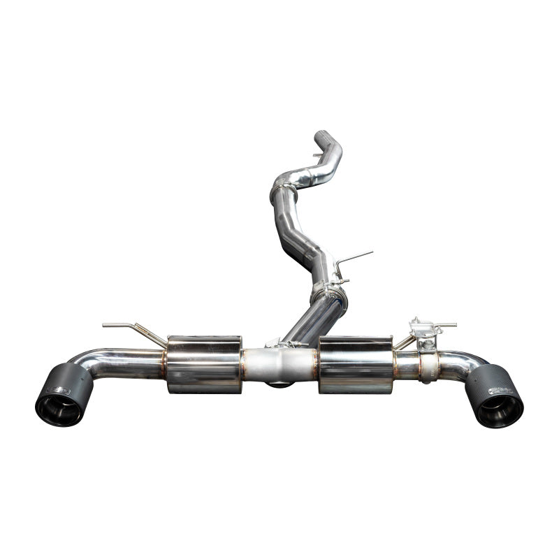 Injen 20-21 Toyota Supra 3.0L Turbo 6cyl SS Cat-Back Exhaust w/ Carbon Fiber Tips Main image