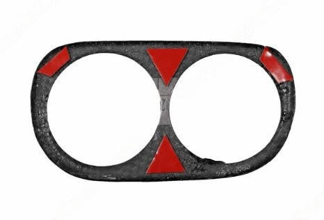 Carbon Fiber LHD Light Switch Cover - Ferrari 458 Italia/Spider