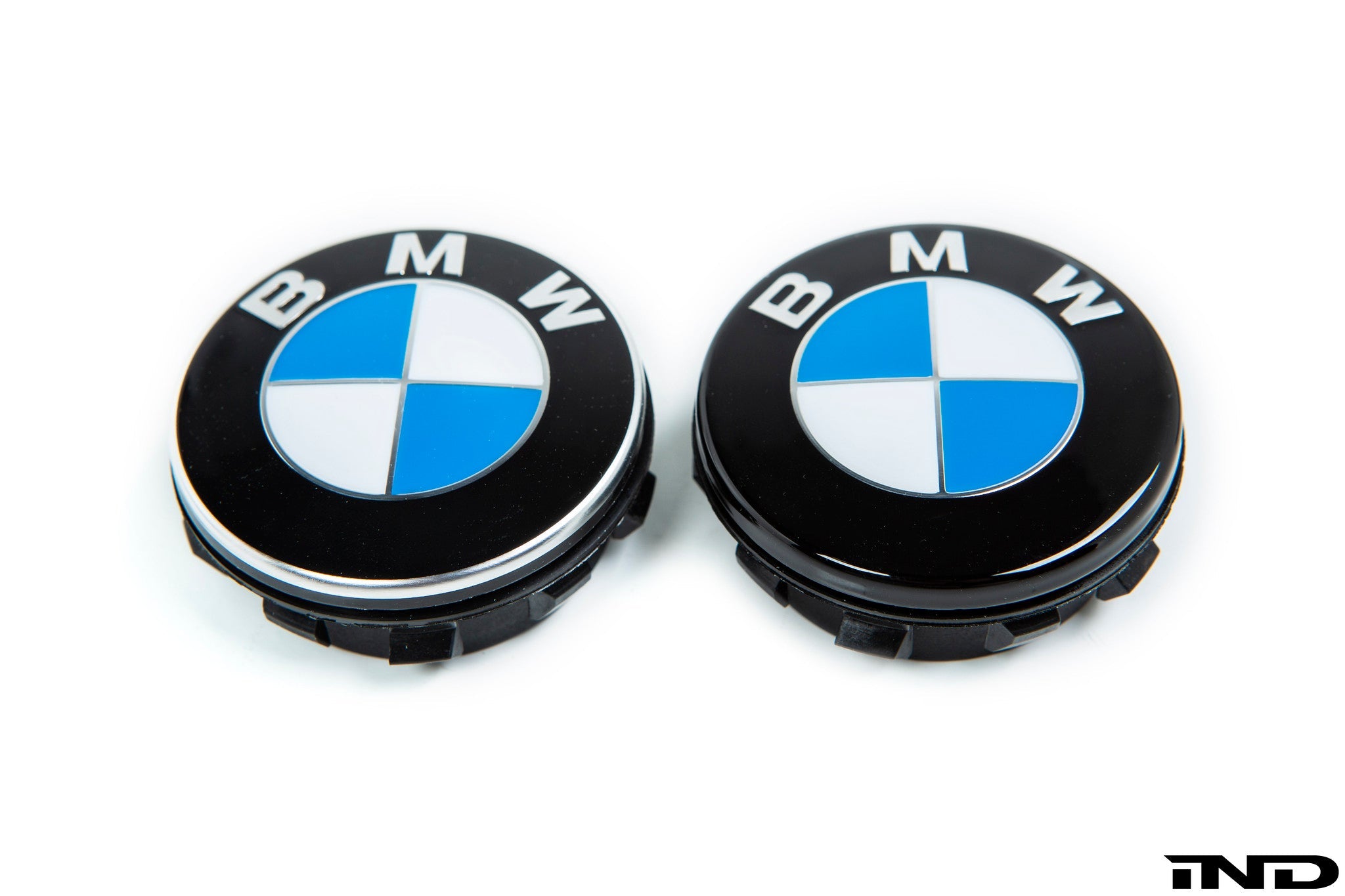 IND Gloss Black Floating Wheel Center Cap Set - 68mm Secondary image
