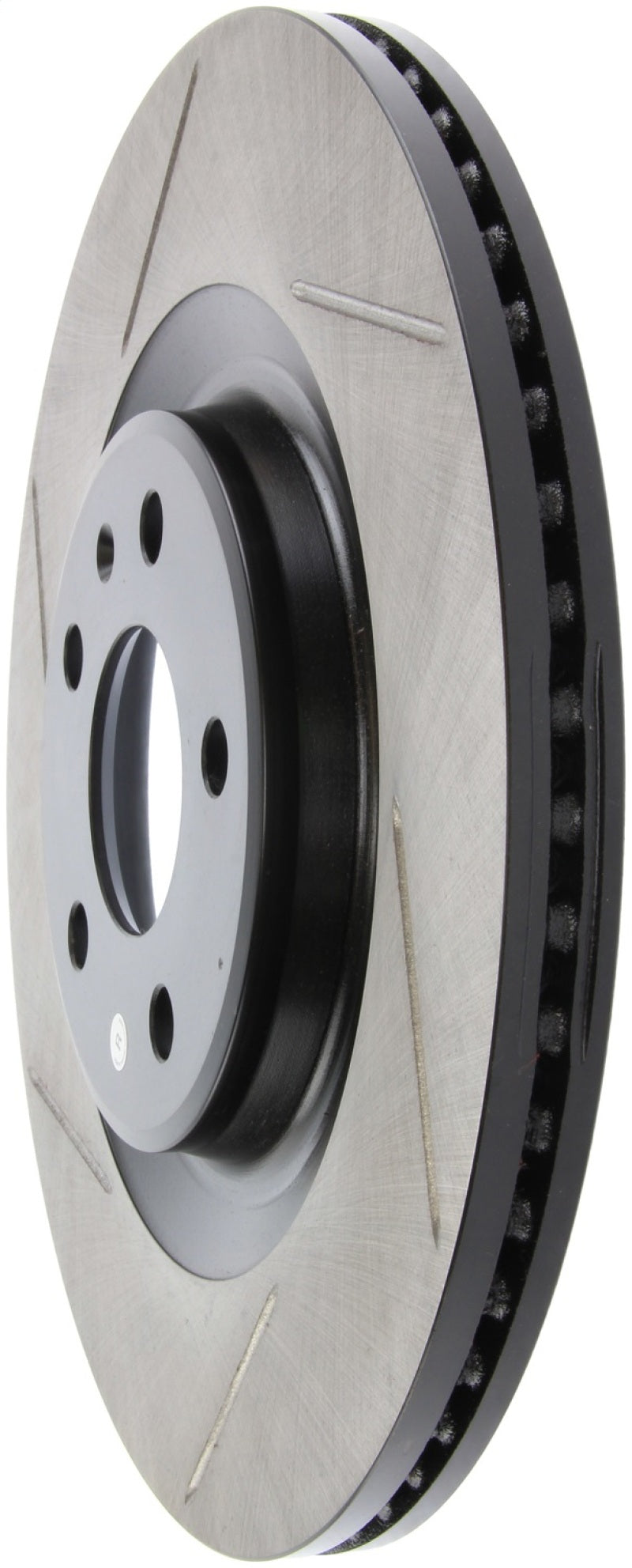 StopTech Power Slot 12-13 Audi A6 Quattro/11-12 A7 Quattro / 10-13 S4 Rear Right Slotted Rotor (view 7)