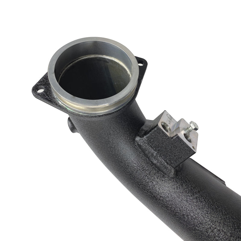 Injen 19-20 BMW Z4 / 2020 Toyota Supra 3.0L Turbo Wrinkle Black SES Intercooler Pipes (view 3)