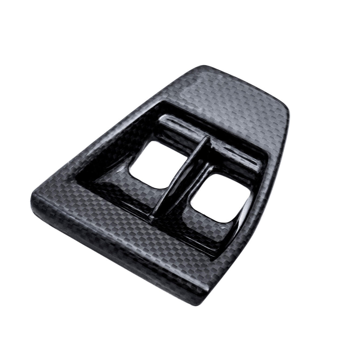 Carbon Fiber Start Plate Center Console, Spider Control Plate - Ferrari 458 Italia/Spider