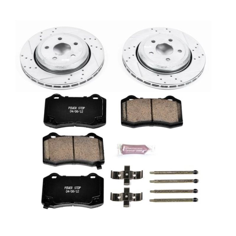 Power Stop 18-19 Dodge Durango Rear Z23 Evolution Sport Brake Kit Main image