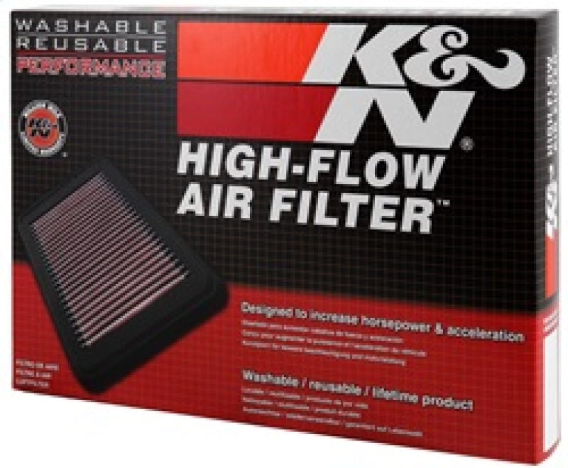 K&N Replacement Panel Air Filter for 14-15 Cadillac CTS V-Sport 3.6L V6 (view 6)