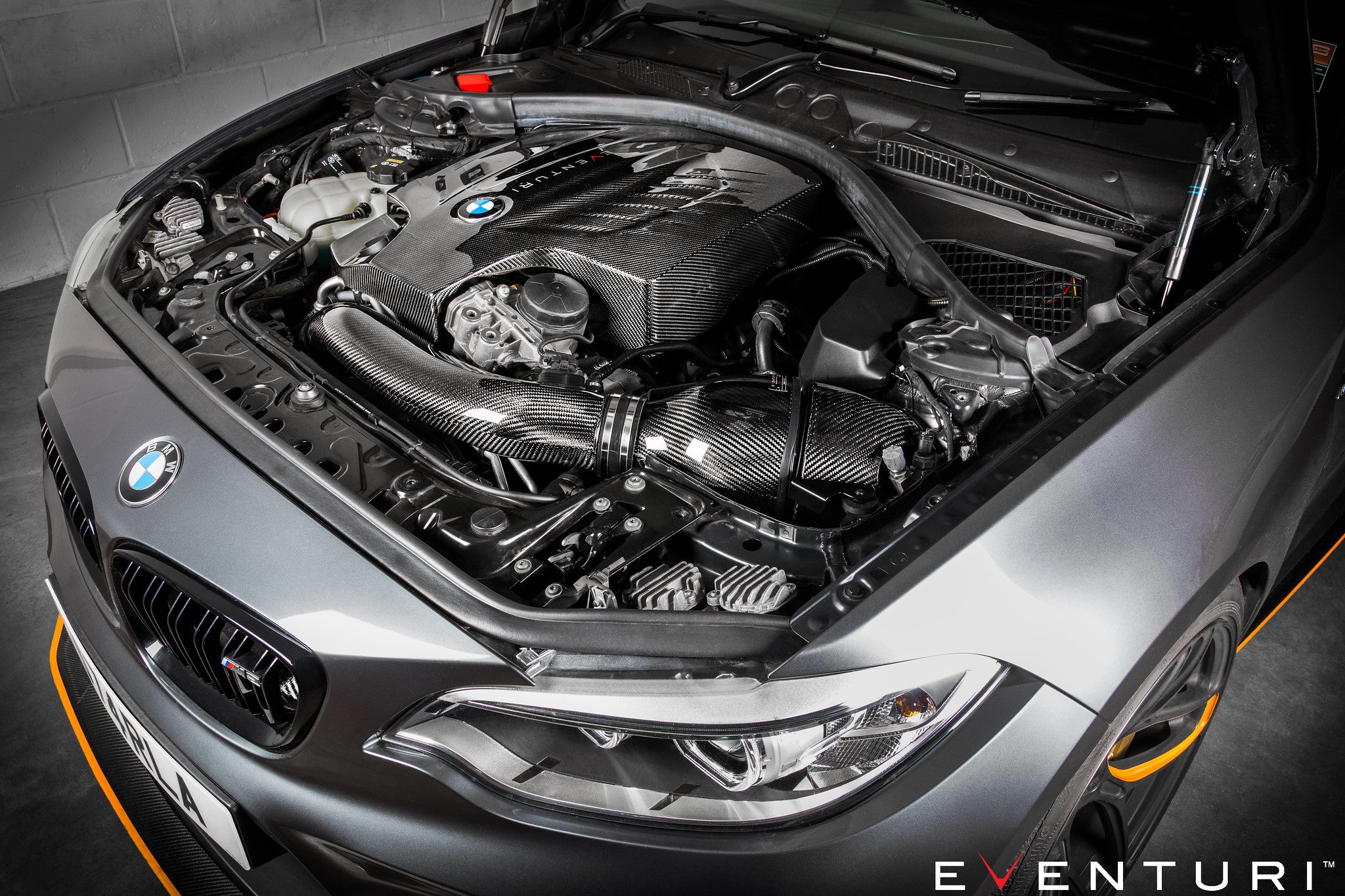 Eventuri BMW F-Chassis N55 Black Carbon Intake System - V2 Secondary image