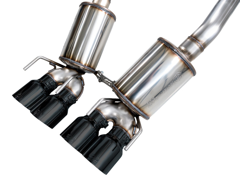 AWE Tuning 09-13 Chevrolet Corvette 6.2L Touring Edition Axle-Back Exhaust w/ Diamond Black Tips (view 12)