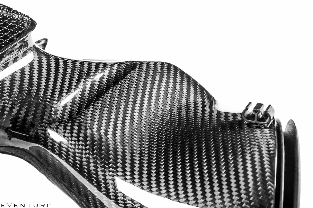 Eventuri Porsche 991.1 / 991.2 Turbo / Turbo S Black Carbon Intake System
