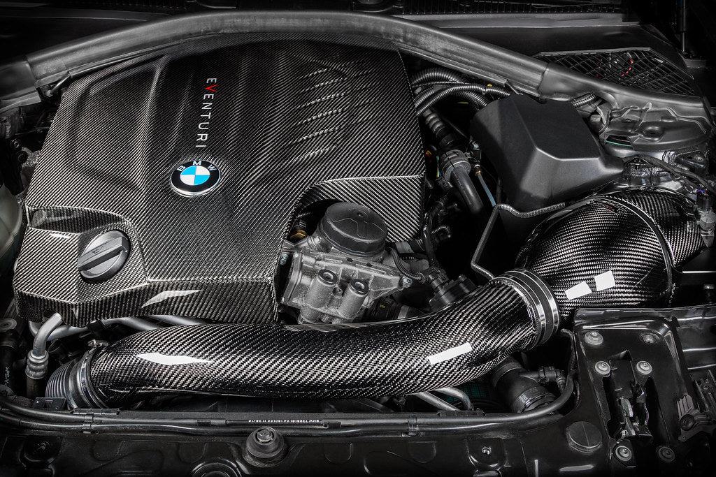 Eventuri BMW F-Chassis N55 Black Carbon Engine Cover Secondary image