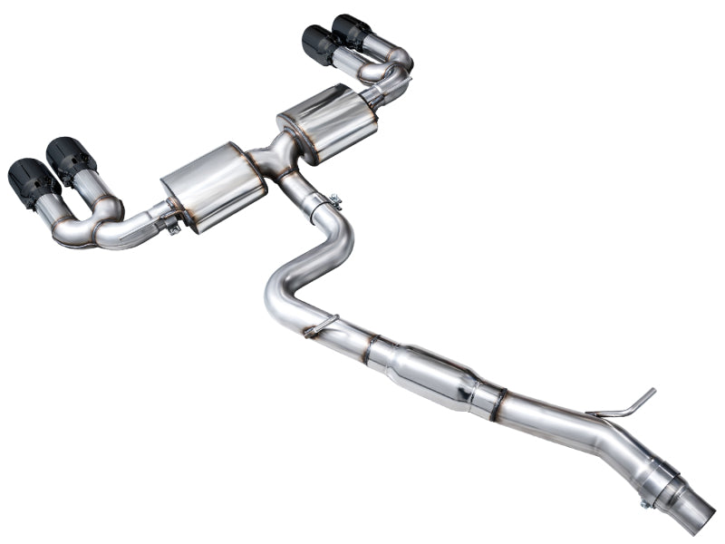AWE Tuning 22-24 Audi 8Y S3 Touring Edition Exhaust - Diamond Black Tips (view 11)
