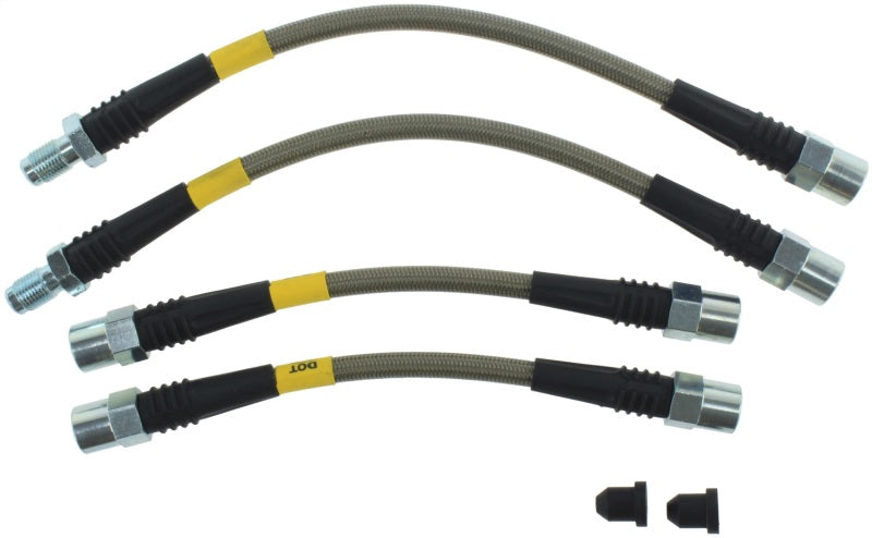 StopTech Audi Rear Stainless Steel Brake Line Kit (view 3)