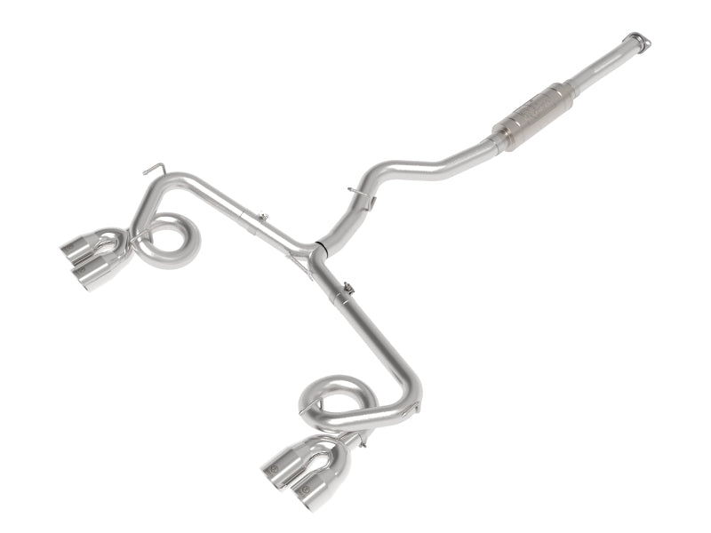 aFe Subaru WRX/STi 15-21 H4-2.0/2.5L Takeda 3in to 2-1/2in Stnlss Cat-Back Exhaust w/ Polished Tip