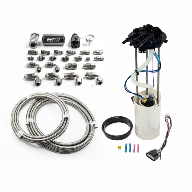 DeatschWerks 1999-2004 CM Truck DW400 Pump Module w/PTFE fuel lines Secondary image