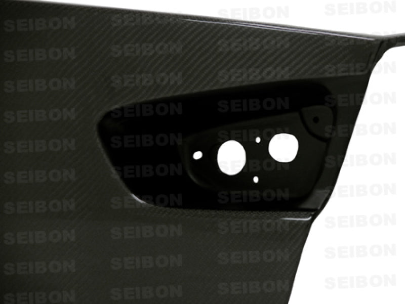 Seibon 08-09 Mitsubishi Evo X OEM-style Carbon Fiber Trunk Lid Main image