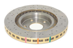 DBA 97-04 Corvette C5/C6 Front Drilled & Slotted 4000 Series Rotor