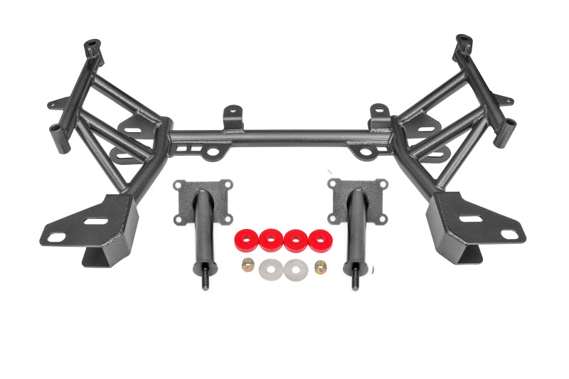 BMR 93-02 4th Gen F-Body K-member Low Mount Turbo LS1 Motor Mounts Standard Rack Mounts - Black Main image