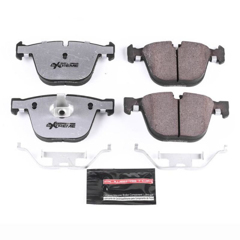 Power Stop 2011 BMW 1 Series M Rear Z26 Extreme Street Brake Pads w/Hardware Main image