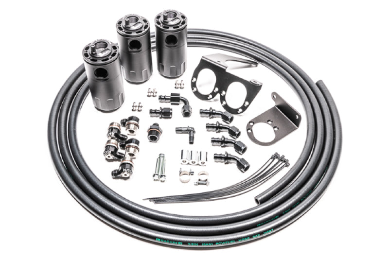 Radium Engineering Triple Catch Can Kit Nissan R35 GT-R Fluid Lock Main image