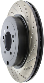 StopTech Slotted & Drilled Sport Brake Rotor (view 6)