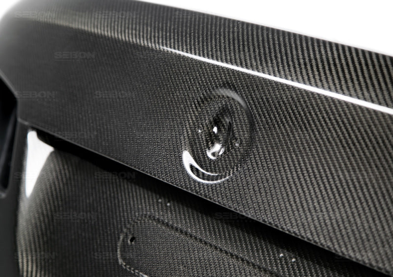 Seibon 12-13 BMW 5 Series/M5 Series (F10) OEM-Style Carbon Fiber Trunk/Hatch (view 2)