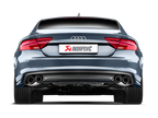 Akrapovic 13-17 Audi S6 Avant/Limousine (C7) Evolution Line Cat Back (Titanium) w/ Carbon Tips (view 6)