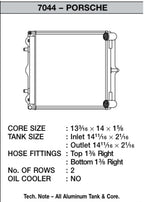 CSF 96-04 Porsche Boxster (986) Radiator (Fits Left & Right Side) (view 5)