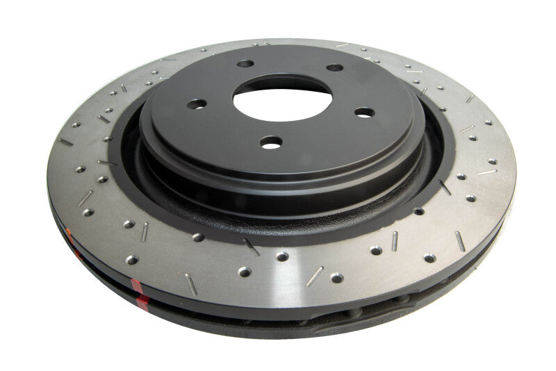 DBA 2009 Chevrolet Corvette ZR1 4000 Series Drilled and Slotted Rear Rotor Main image