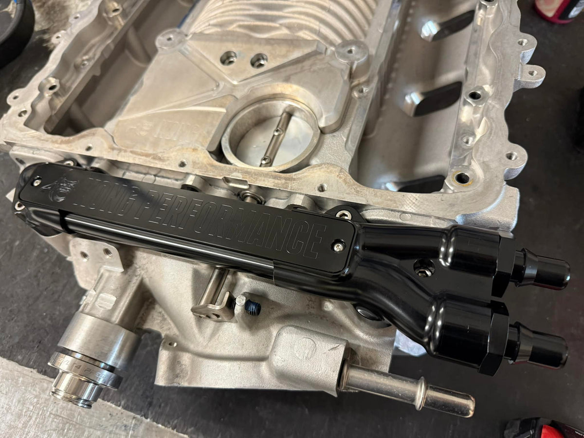 Kong Performance LT4 High Flow Billet Water Manifold