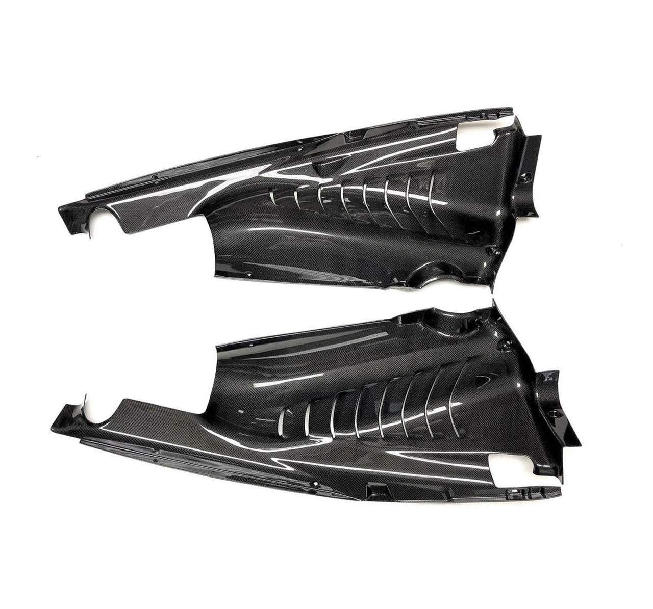 Carbon Fiber 5 Piece Engine Bay Set - Ferrari F8 Tributo (Coupe) Secondary image