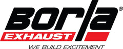 Borla 11-15 Chevy Camaro Stainless Steel Oval S-Type 2.5in Inlet/Outlet Crate Exhaust Muffler
