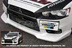 GReddy 08+ Mitsubishi Evolution X Urethane Front Lip Spoiler (view 2)