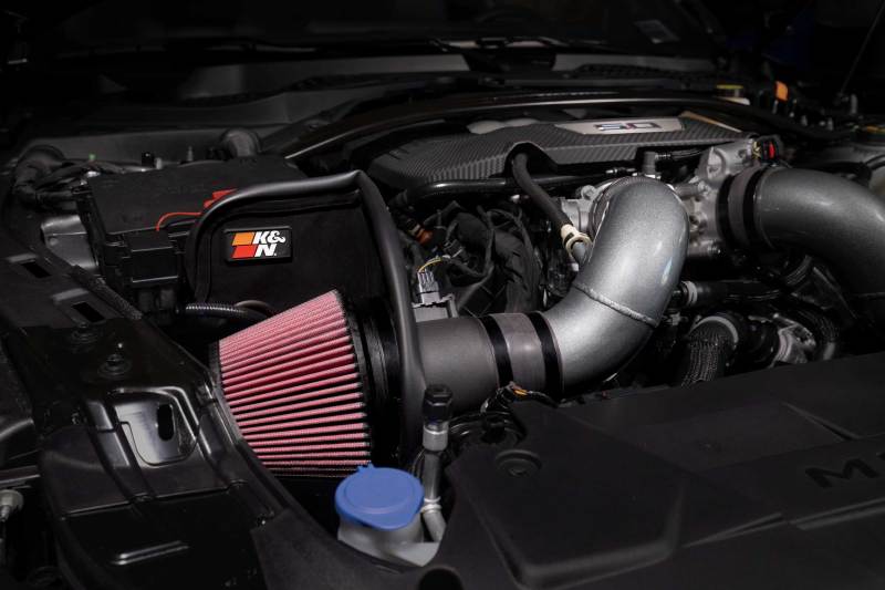 K&N 2024+ Ford Mustang V8 5.0L Typhoon Performance Air Intake System (view 3)