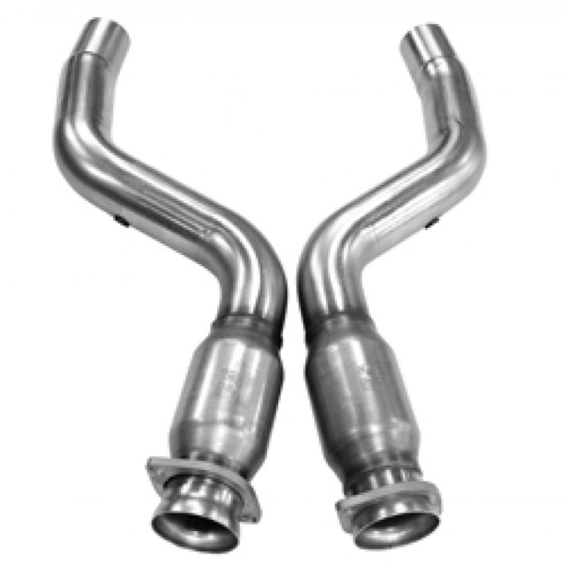 Kooks 06-10 Dodge Charger SRT8 3in In x 3in Out Cat SS Conn. Pipes Main image
