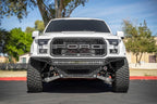 Addictive Desert Designs 17-20 Ford F-150 Raptor Rock Fighter Frame Cut Front Bumper (view 4)