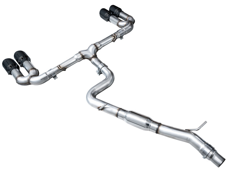 AWE Tuning 22-24 Audi 8Y S3 Track Edition Exhaust - Diamond Black Tips (view 11)
